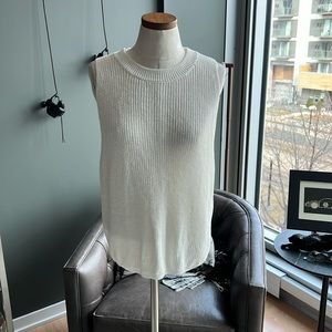 New Reformation Lilac Ribbed Sweater Tank Top Size 2X